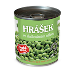česká cena Hrášek ve sladkoslaném nálevu